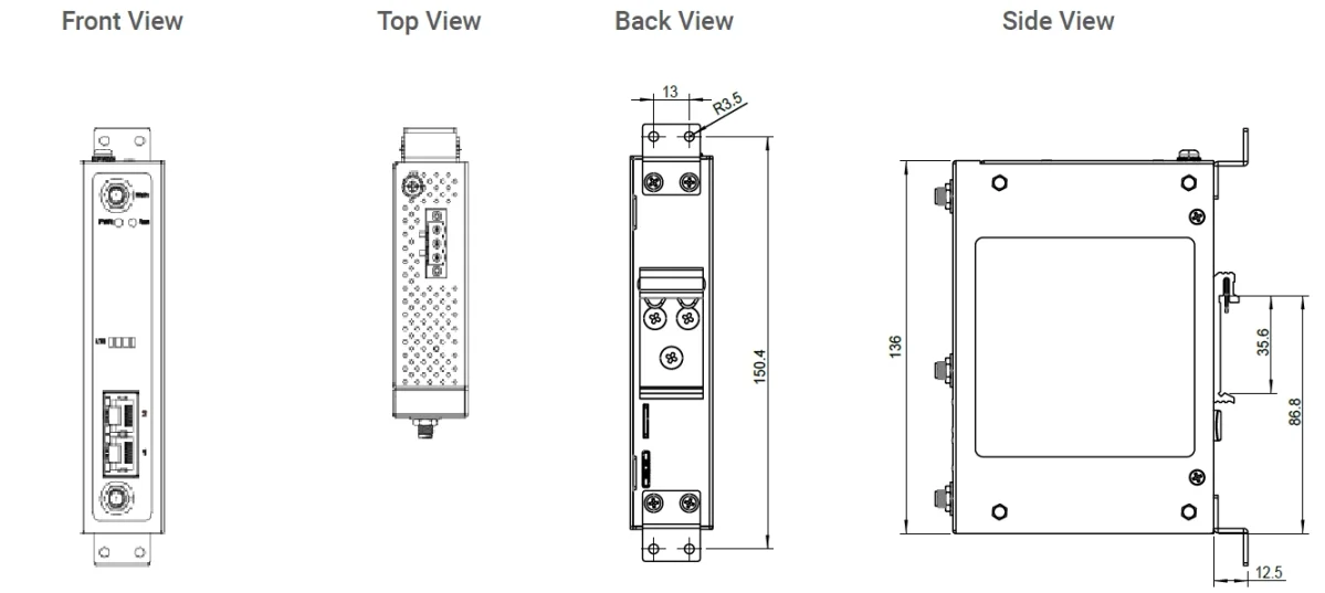 DIMENSIONS & LAYOUT